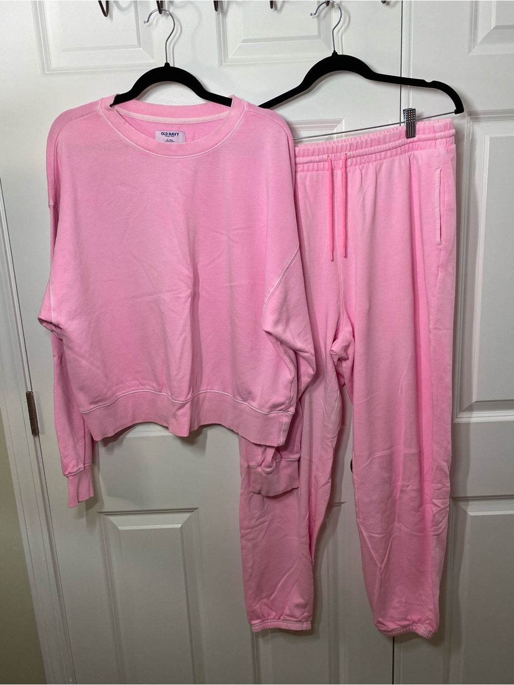 2fer!! Old Navy Pink Sweatshirt & Jogger Pajama Set